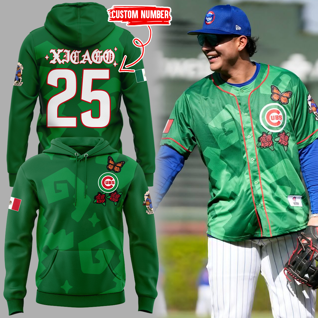 Personalized Chicago Cubs Mexican Heritage Night Hoodie Baseball Coach Gift Ideas