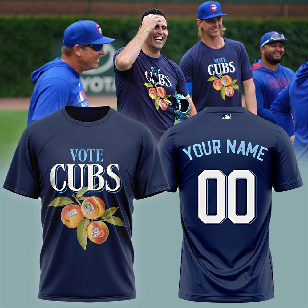 Personalized Chicago Cubs Vote Cubs 3D T-Shirt Basketball Player Gift Ideas