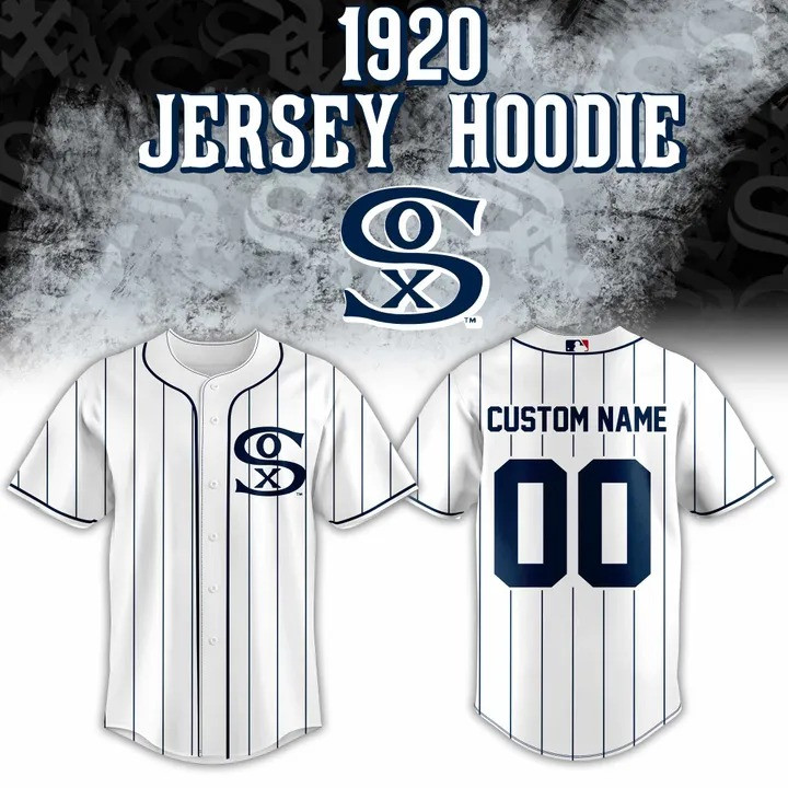 Personalized Chicago White Sox 1920 Jersey MLB Baseball White Sox Gifts For Husbands