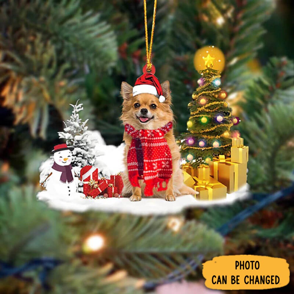 Personalized Chihuahua Christmas Ornament Perfect Ornament Gift For Her