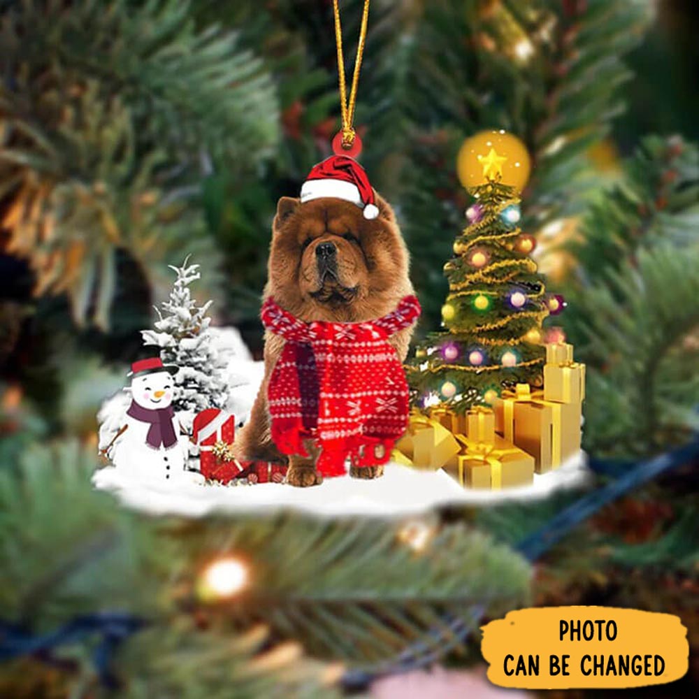 Personalized Chow Chow Christmas Ornament Thoughtful Valentine Ornament Gift