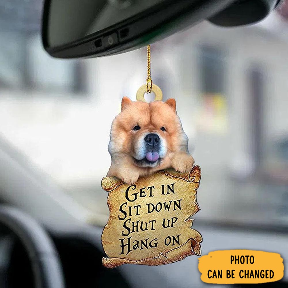 Personalized Chow Chow Get In Ornament Special Father’s Day Ornament Gift