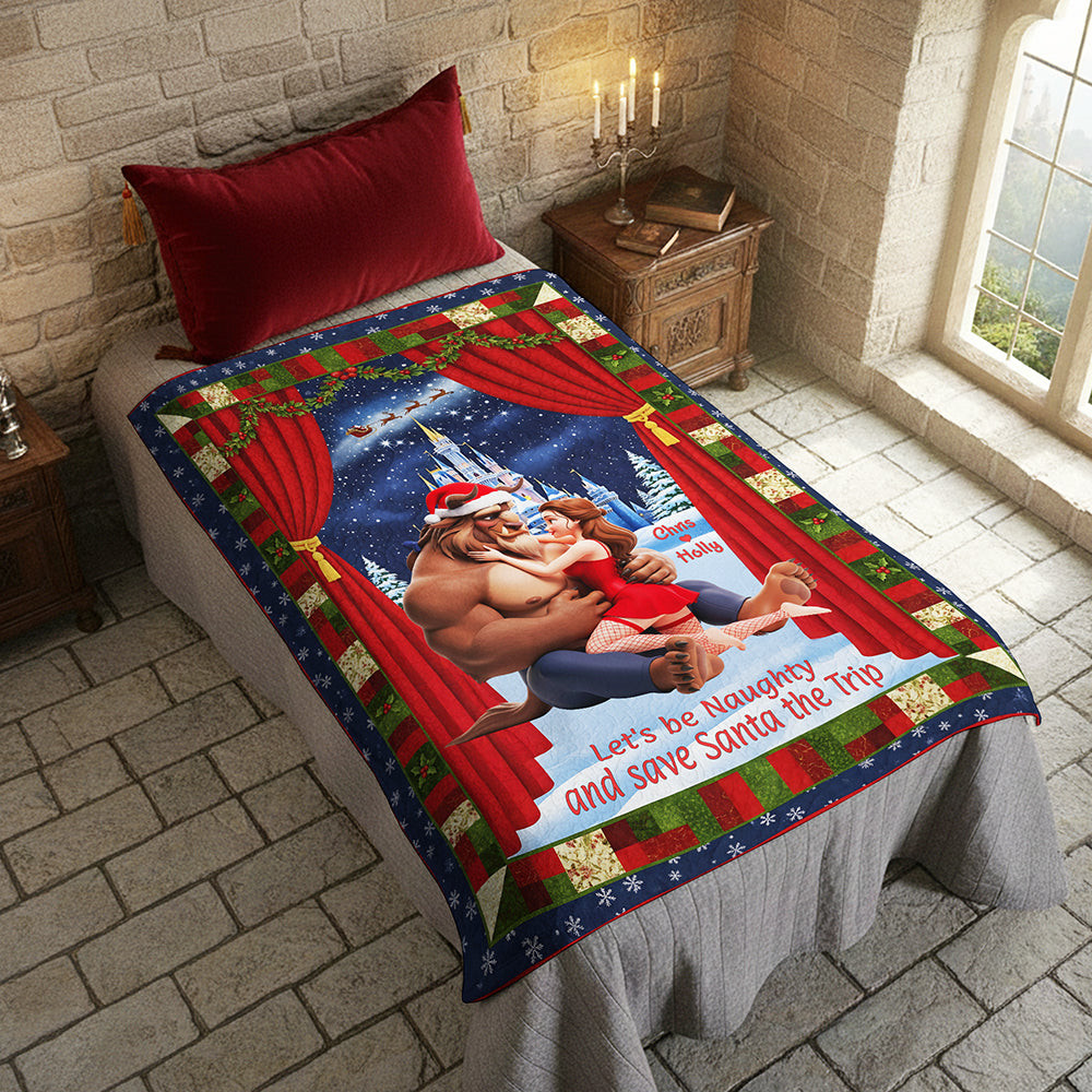 Personalized Christmas Gifts For Couple Blanket - Best Inappropriate Christmas Gifts Personalized Christmas Gifts For Couple Blanket - Best Inappropriate Christmas Gifts