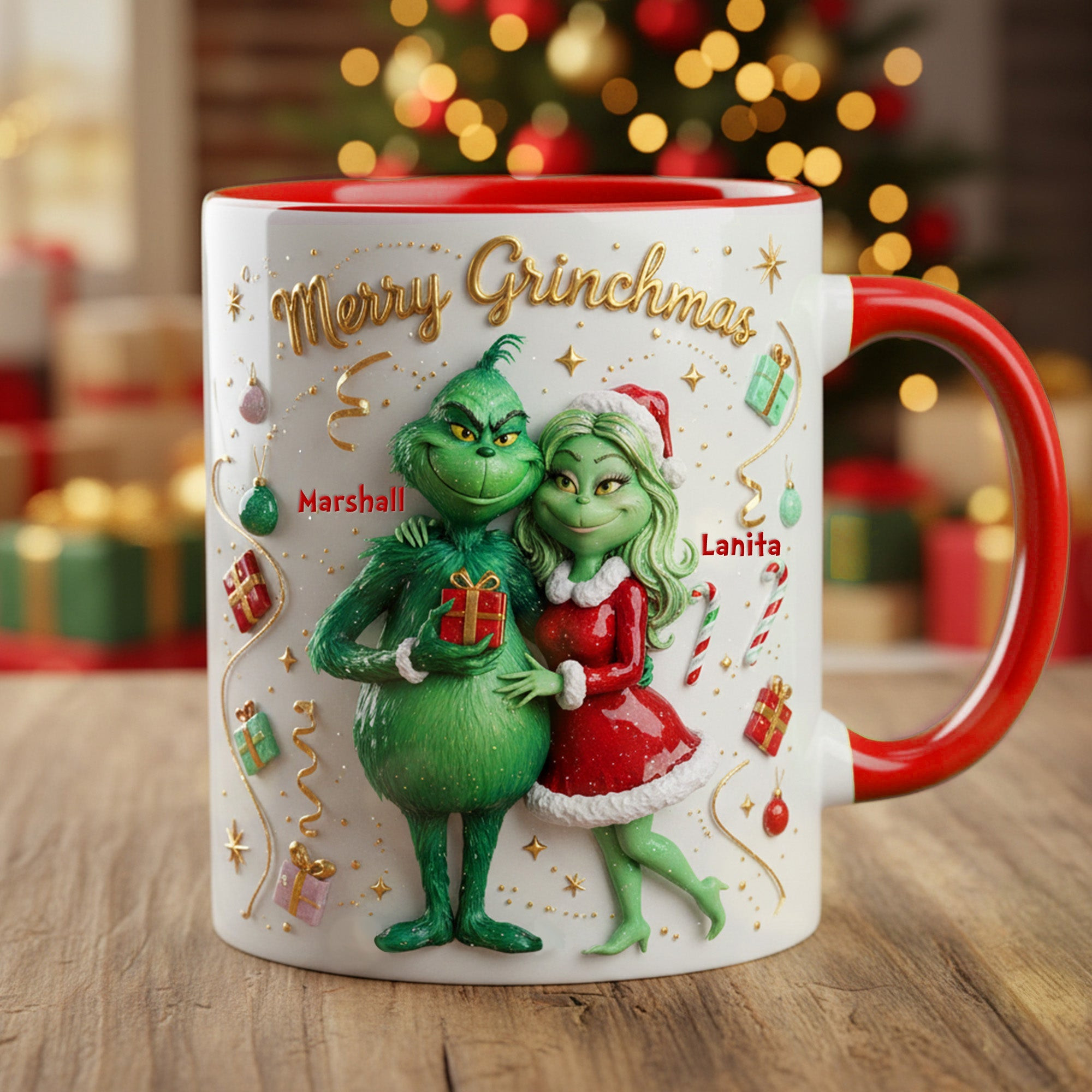 Personalized Christmas Gifts For Couple Coffee Mug - Secret Santa Gifts Funny Ideas Personalized Christmas Gifts For Couple Coffee Mug - Secret Santa Gifts Funny Ideas