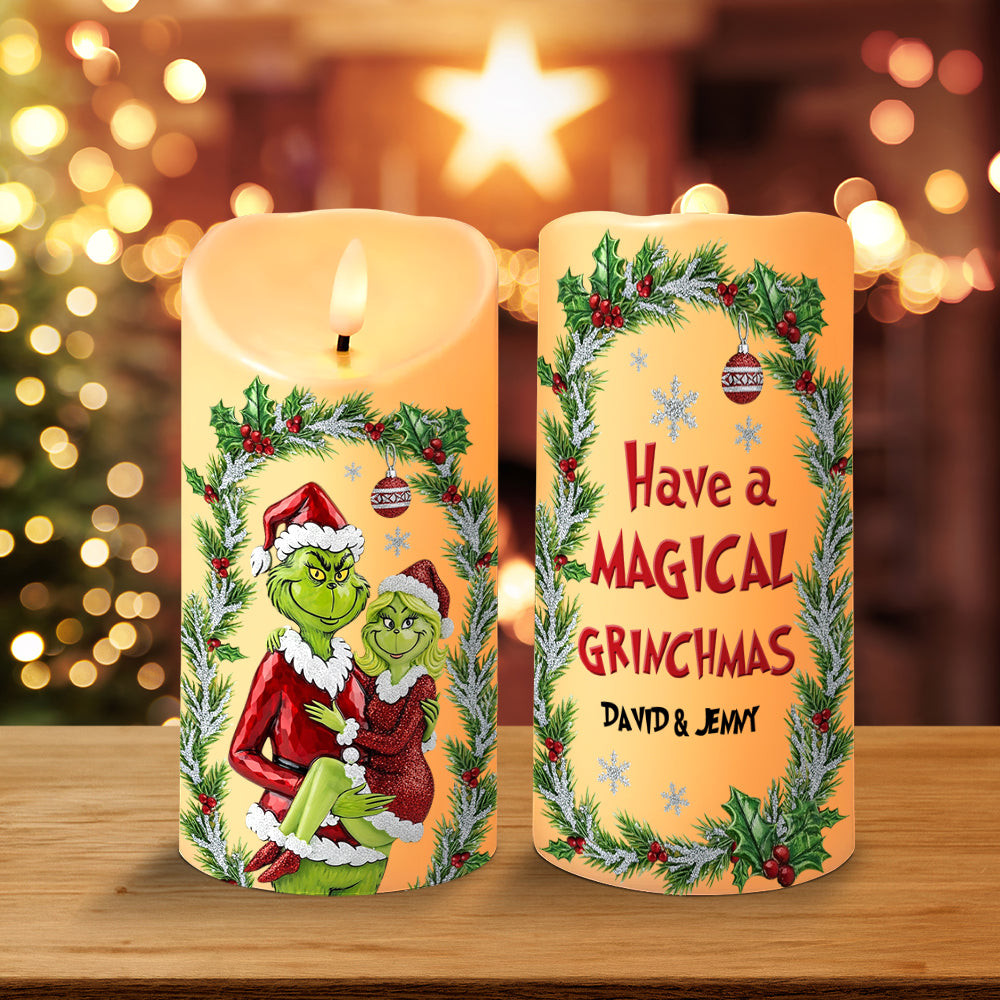 Personalized Christmas Gifts For Couple LED Candle - Inappropriate Christmas Gifts For Best Friend Personalized Christmas Gifts For Couple LED Candle - Inappropriate Christmas Gifts For Best Friend
