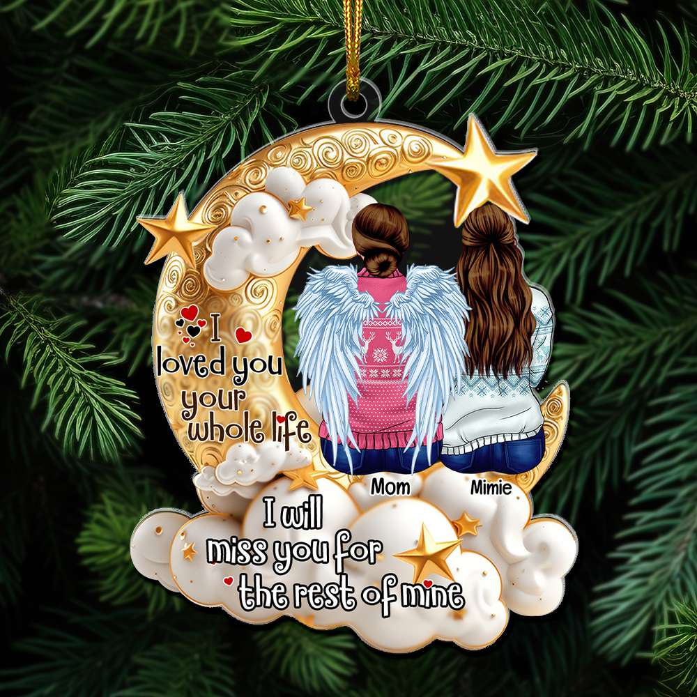 Personalized Christmas Gifts For Family Acrylic Ornament - Holiday Season Gift Idea Personalized Christmas Gifts For Family Acrylic Ornament - Holiday Season Gift Idea