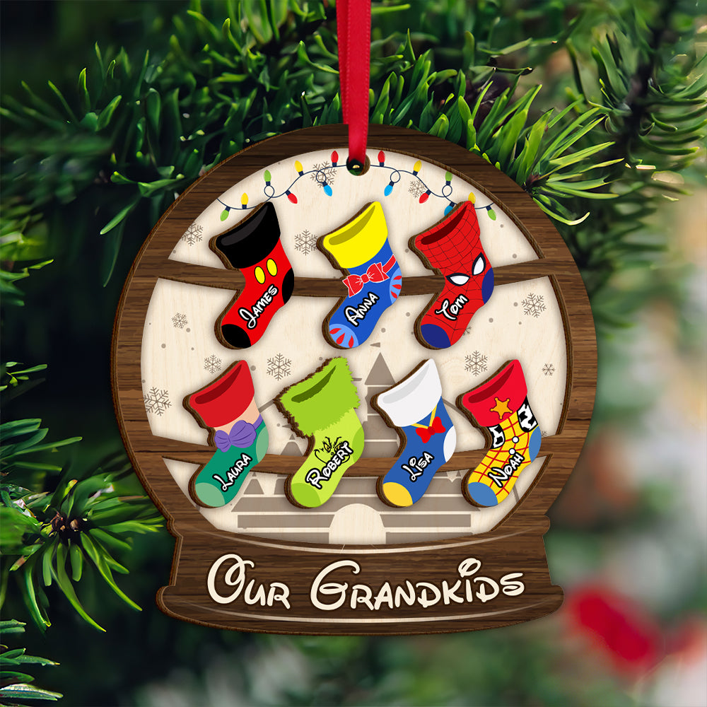 Personalized Christmas Gifts For Grandma Ornament - Xmas Home Decoration Gift