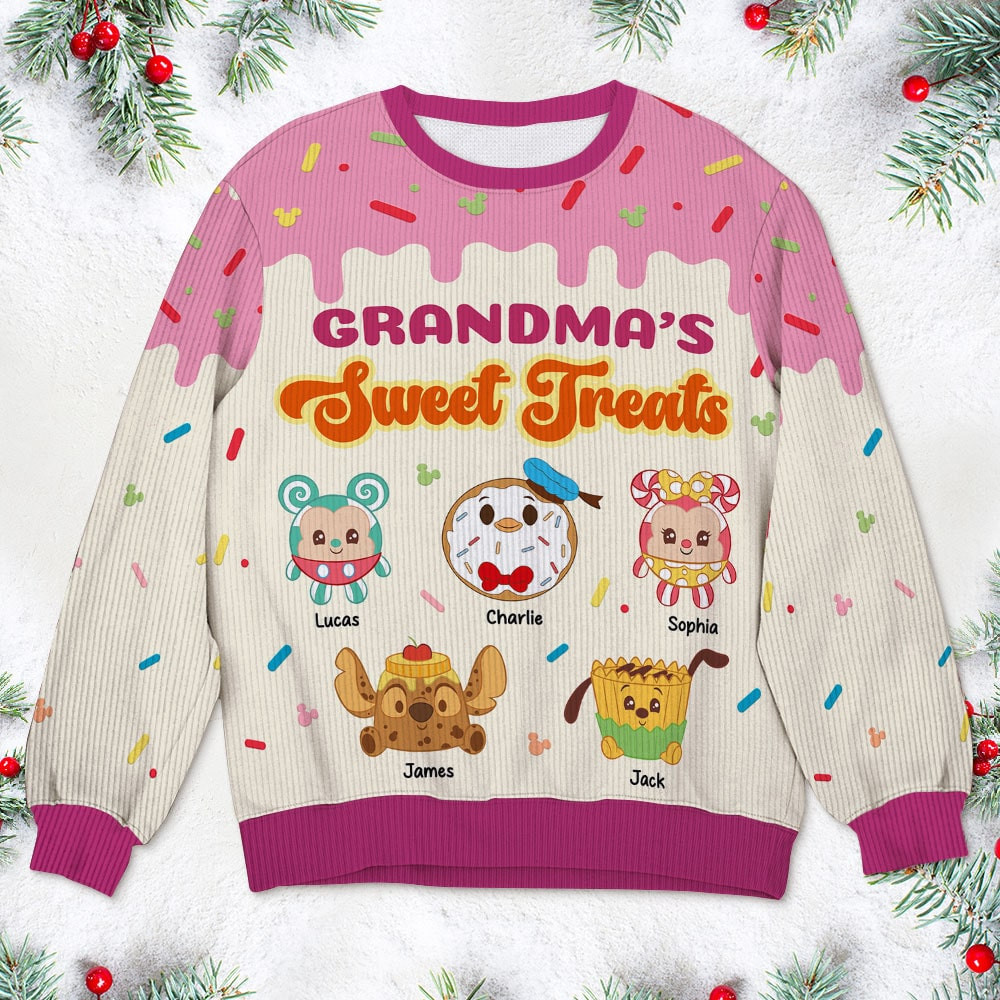 Personalized Christmas Gifts For Grandma Ugly Sweater - Weird Christmas Gifts For Boyfriend
