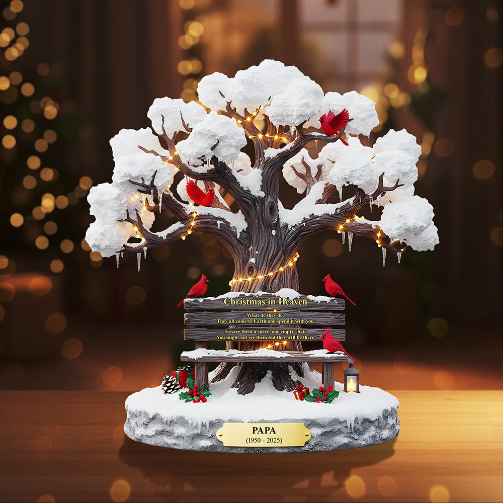 Personalized Christmas Gifts For Heaven Memorial Plaque - Gag Christmas Gifts For Boss