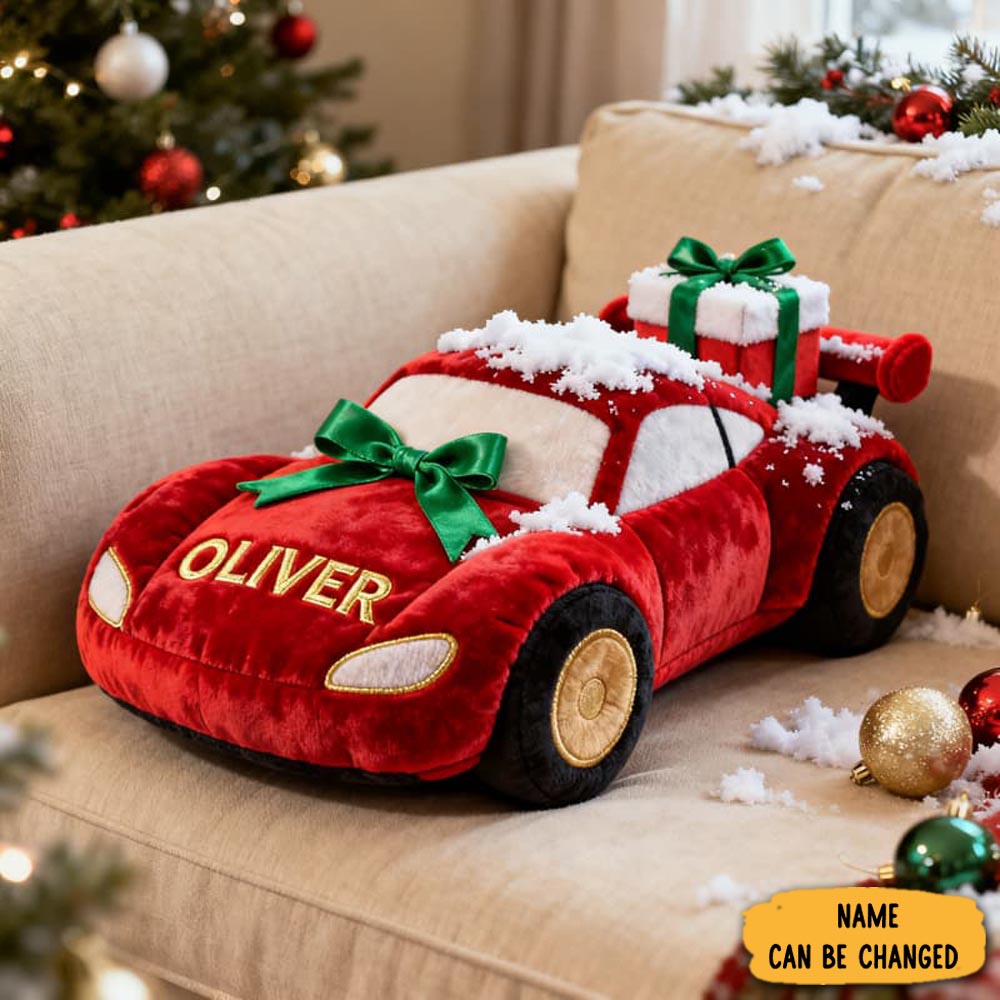 Personalized Christmas Sport Car Pillow Bedroom Decor Christmas Gifts For Car Lovers