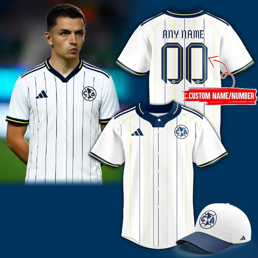 Personalized Club America Limited Edition Baseball Jersey Best Gifts For Boyfriend