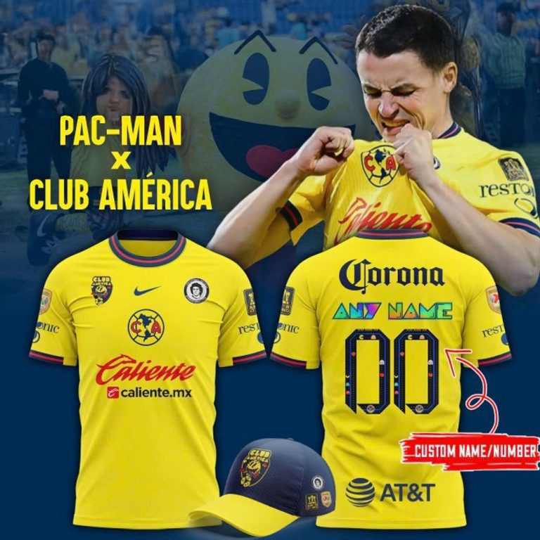 Personalized Club America Pac Man 2025 Shirt Gift For Club America Fans