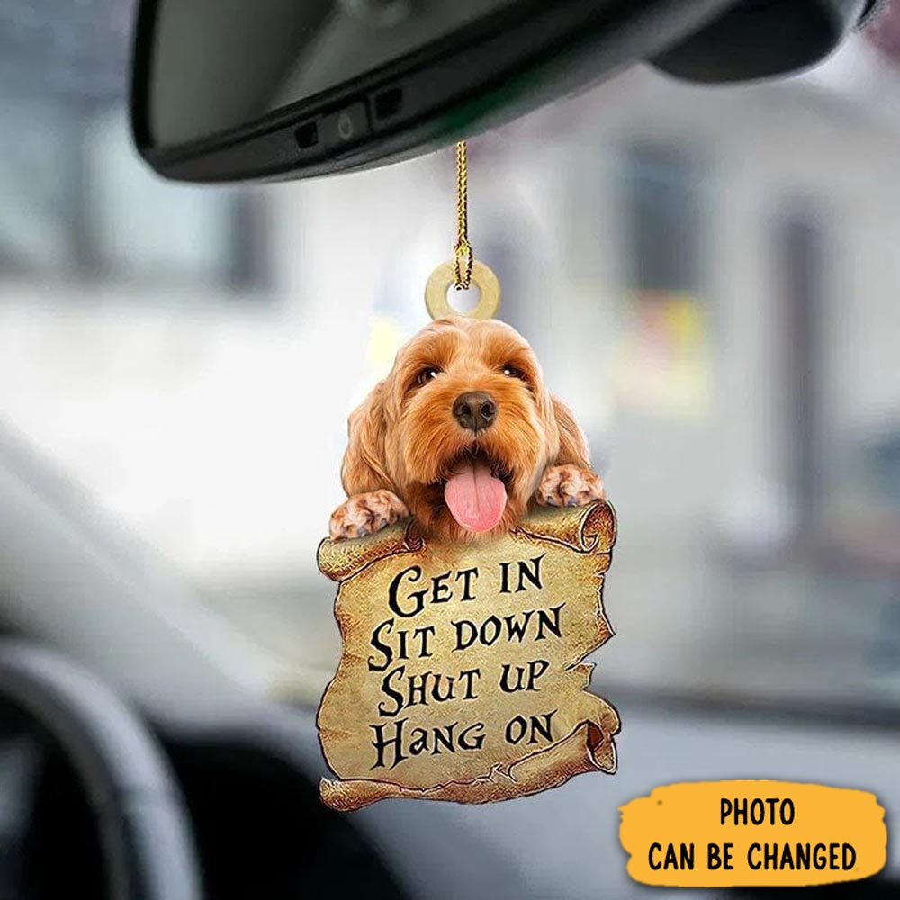 Personalized Cockapoo Get In Ornament Beautiful Graduation Ornament Gift