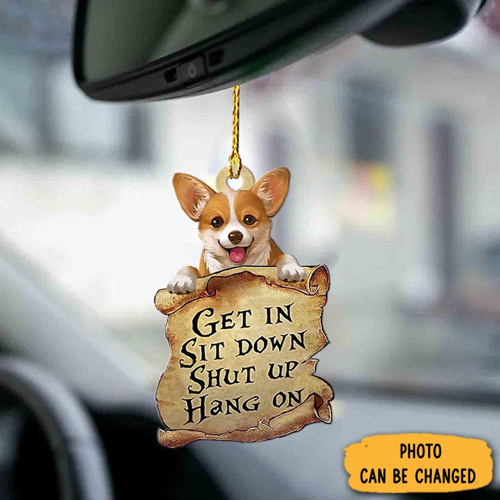 Personalized Corgi Get In Ornament Charming Mother’s Day Ornament