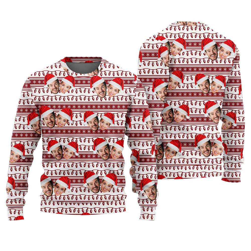 Personalized Couple Christmas Sweater Christmas Sweater Gift