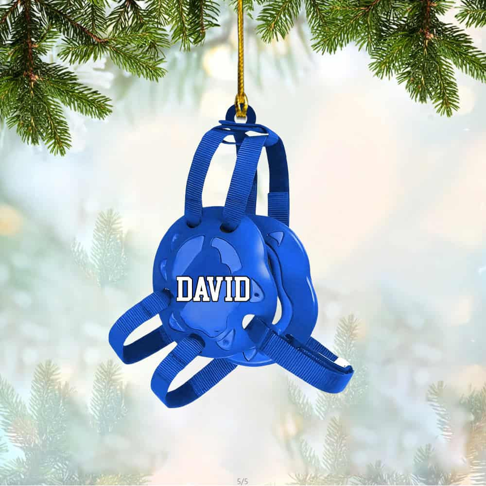 Personalized Custom Name Wrestling Ornament Personalized Wrestling Christmas Ornament Gift For Wrestlers