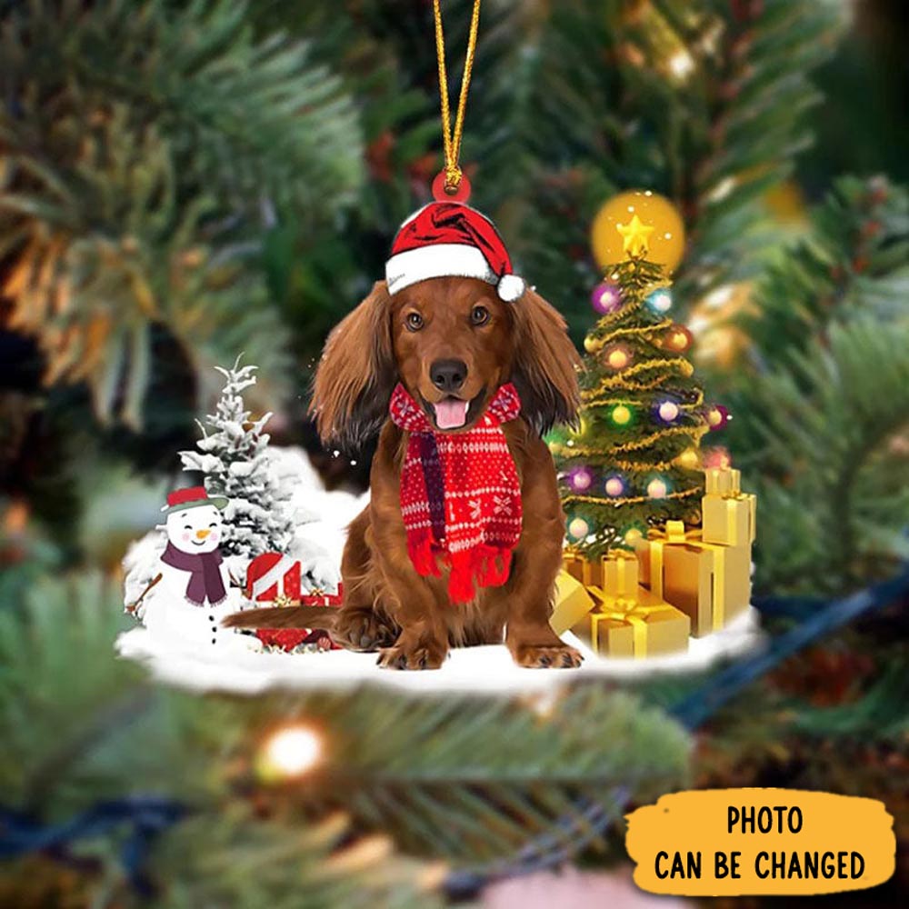 Personalized Dachshund Christmas Ornament Charming Mother’s Day Ornament