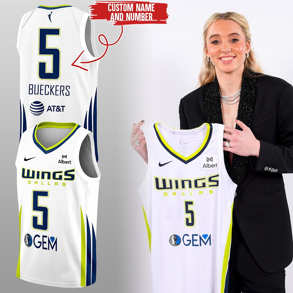 Personalized Dallas Wings Paige Bueckers WNBA Jersey Best Gift For Basketball Lovers