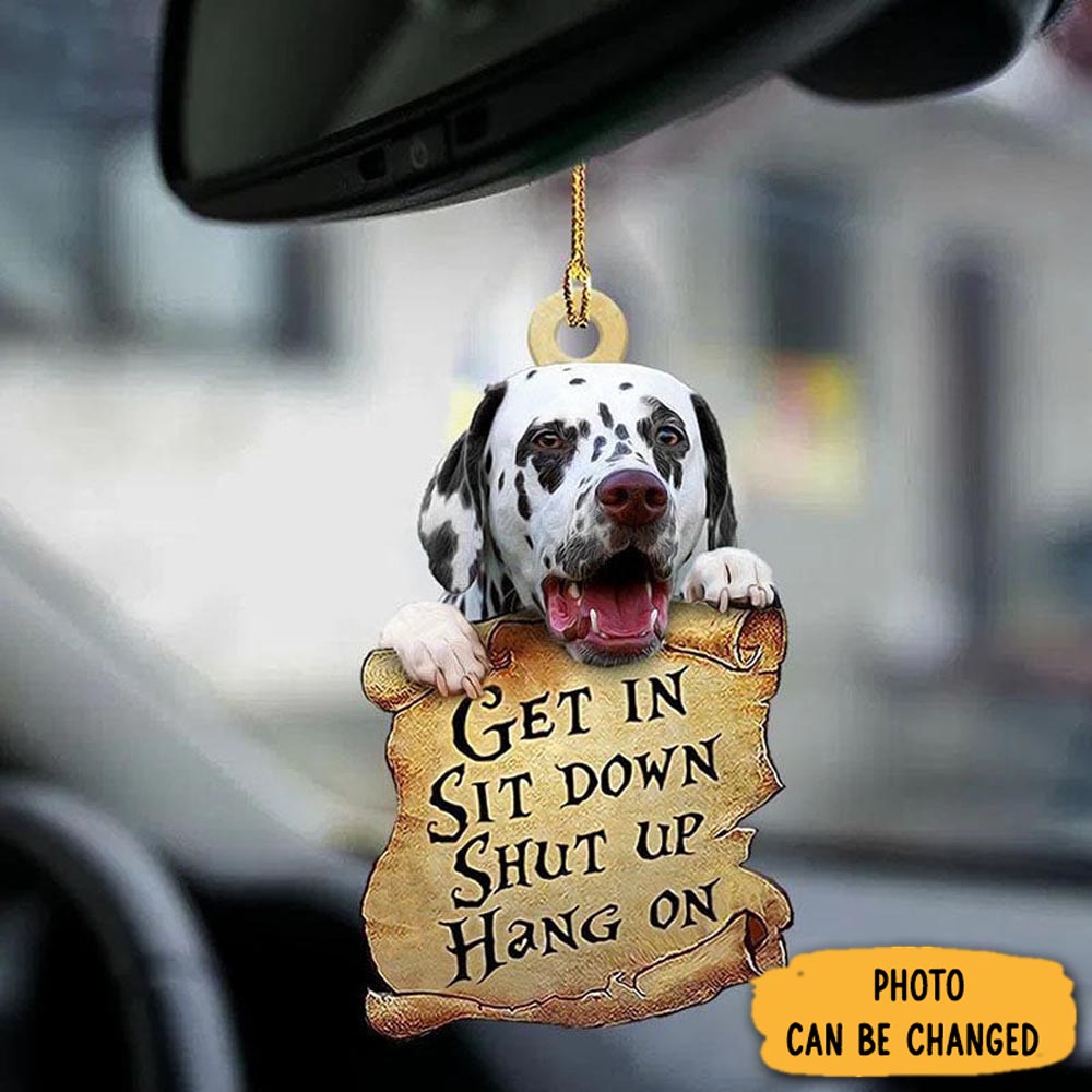 Personalized Dalmatian Get In Ornament Holiday Ornament For Home & Family