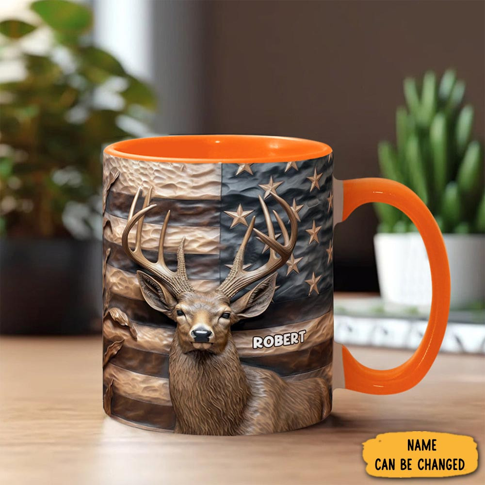 Personalized Deer Hunting Mug Wildlife Coffee Mug Best Gifts For Hunters