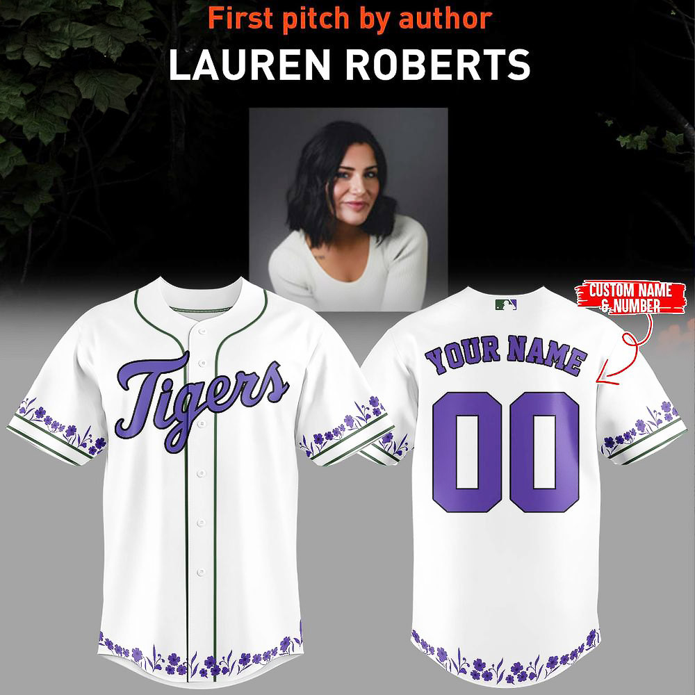 Personalized Detroit Tigers Lauren Roberts Limited Edition Baseball Jersey Best Gifts For Fans