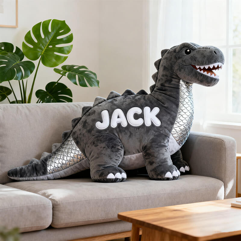 Personalized Dinosaur Pillow Living Room Decorations Christmas Gifts For Dinosaur Lovers