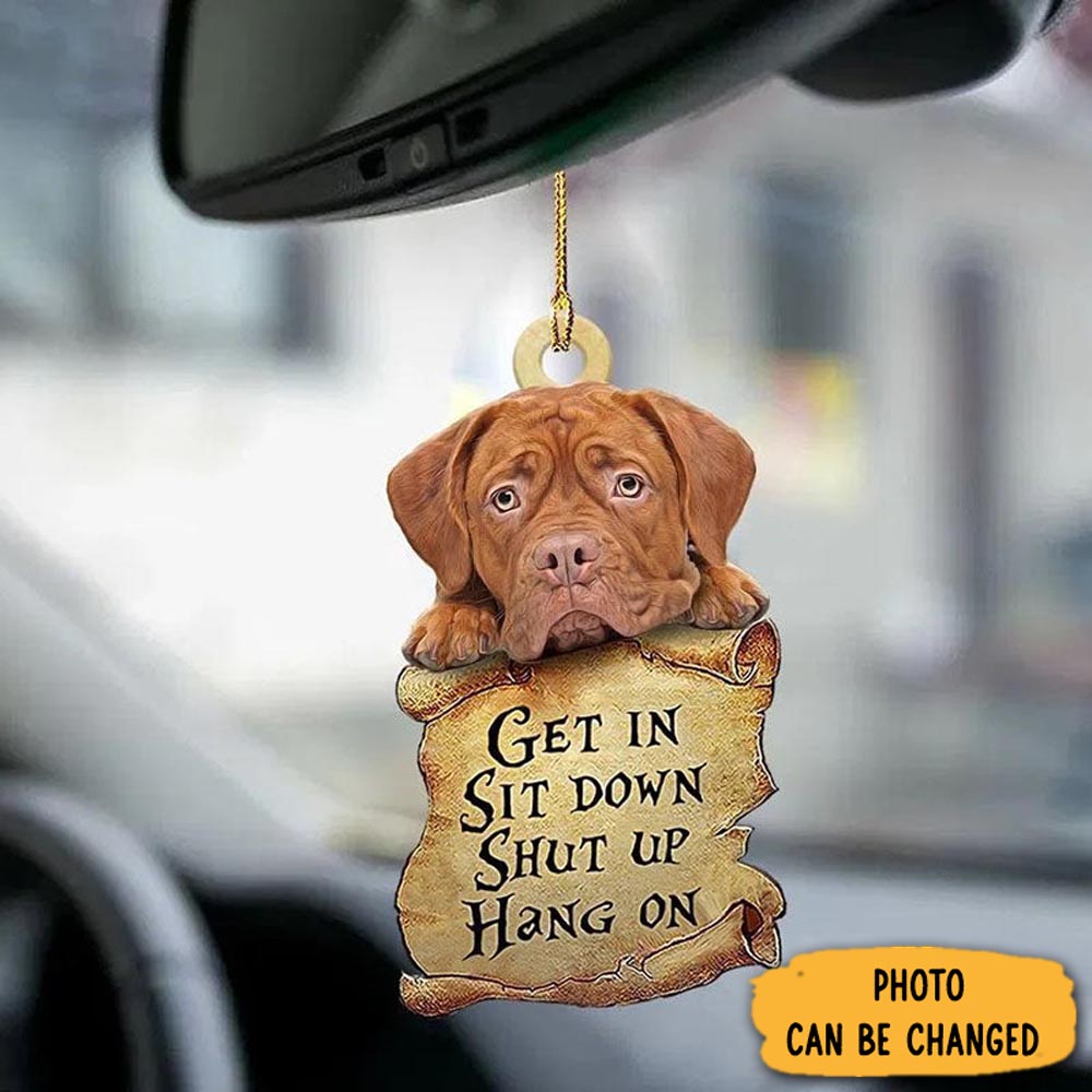 Personalized Dogue De Bordeaux Get In Ornament Charming Christmas Ornament Gift Idea
