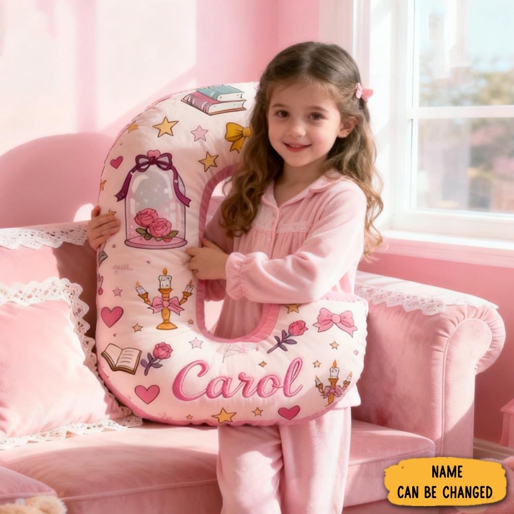 Personalized Dream Princess With Graphic 3d Print Name Pillow Christmas Gift For Kids