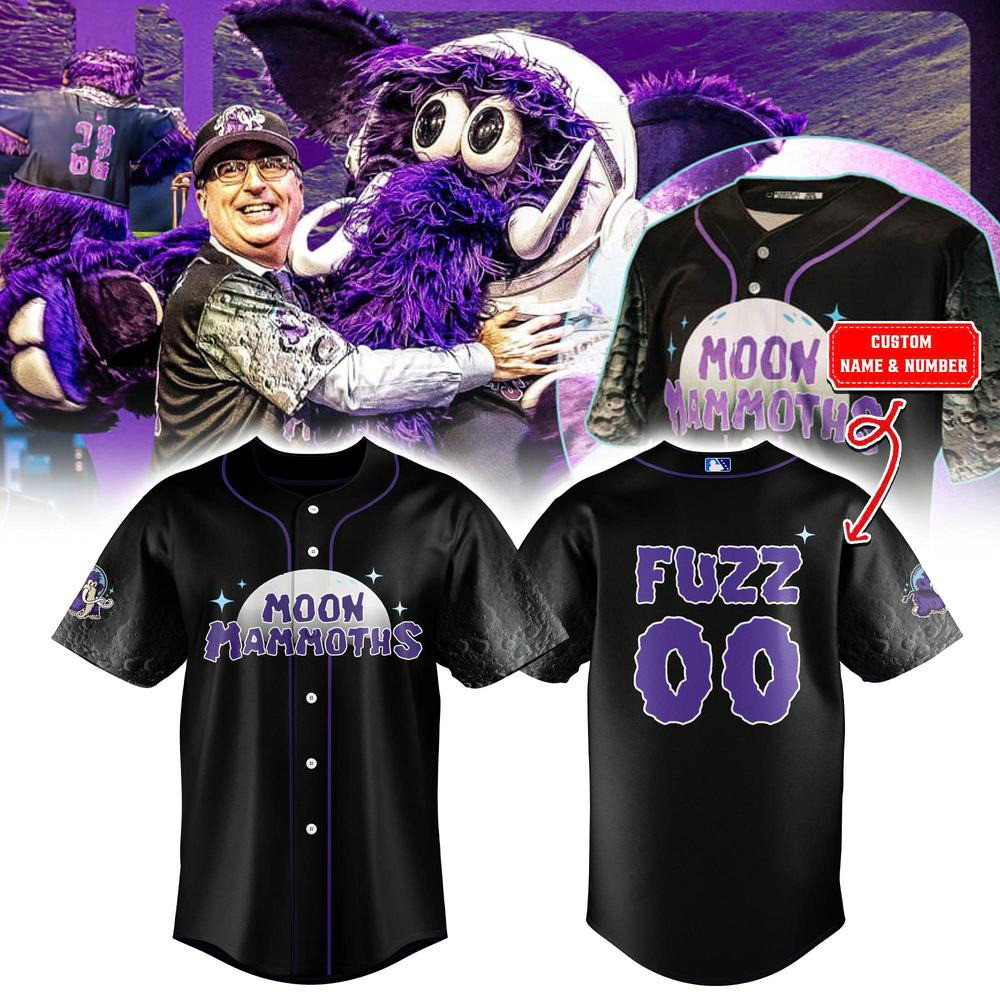 Personalized Erie Moon Mammoths Limited Edition Baseball Jersey Gifts For Baseball Lovers