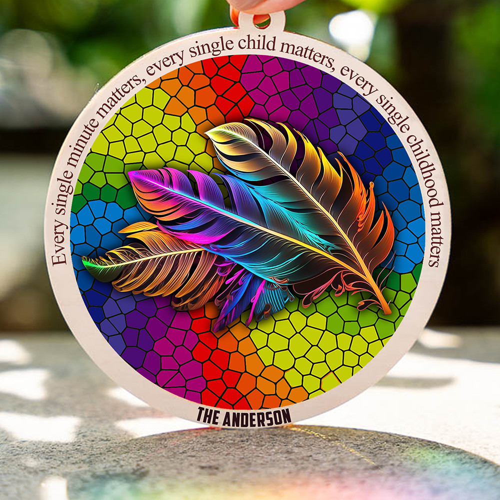 Personalized Every Single Minute Matters Ornament Every Child Matters Awareness Xmas Ornament