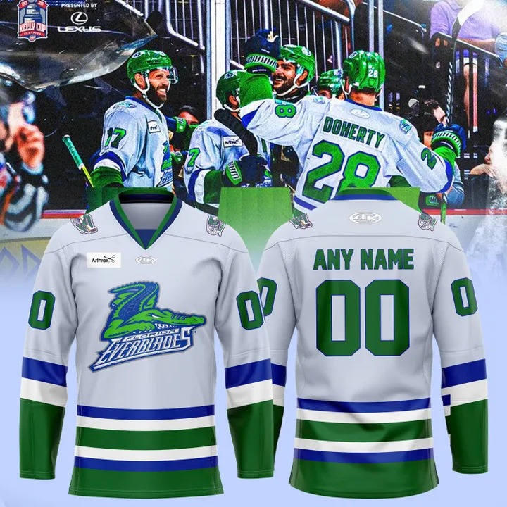 Personalized Florida Everblades 2025 New Editions Hockey Jersey Gifts For Hockey Fan