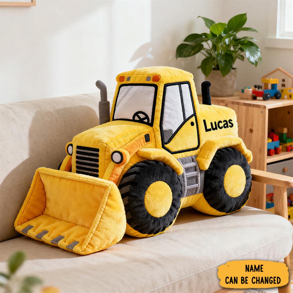 Personalized Forklift Pillow Interior Decor Throw Pillows Unique Gifts For Father