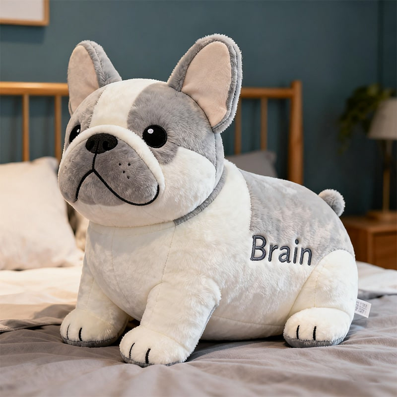 Personalized French Bulldog Pillow Bed Decor Christmas Gifts For French Bulldogs Lovers