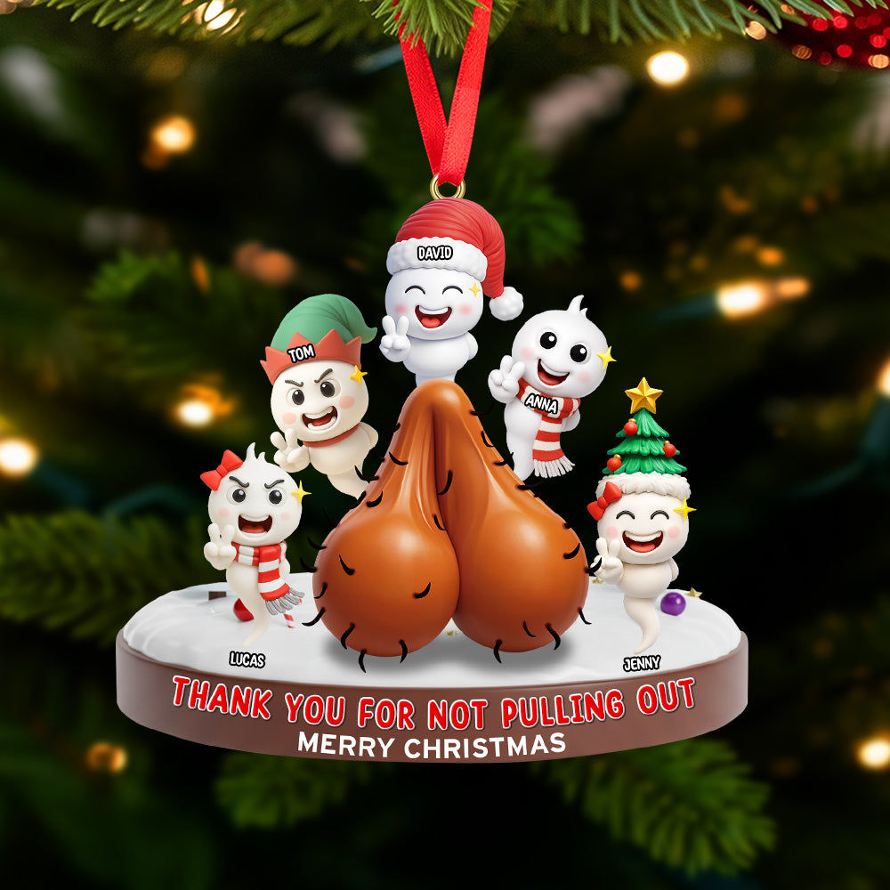 Personalized Funny Gifts For Dad Christmas Ornament - Xmas Home Decoration Gift Personalized Funny Gifts For Dad Christmas Ornament - Xmas Home Decoration Gift