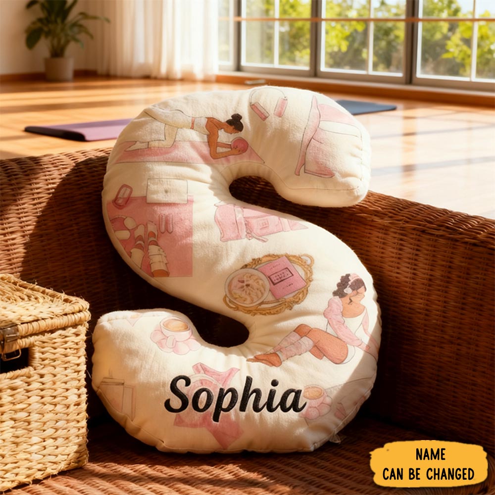 Personalized Funny Yoga Pillow Home Decor Christmas Gifts For Yoga Enthusiasts
