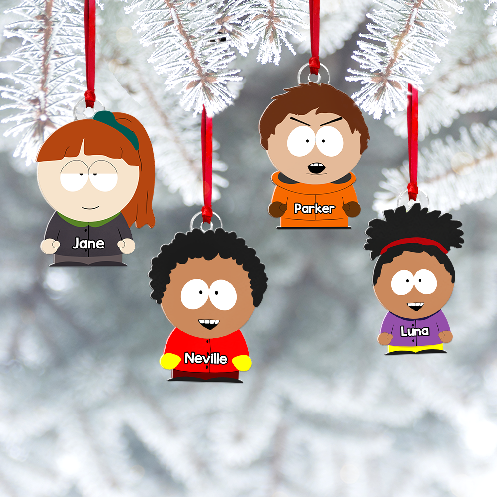 Personalized Gift For Kid Ornament, Cute Mischievous Kids - Xmas Ornament Gift Personalized Gift For Kid Ornament, Cute Mischievous Kids - Xmas Ornament Gift