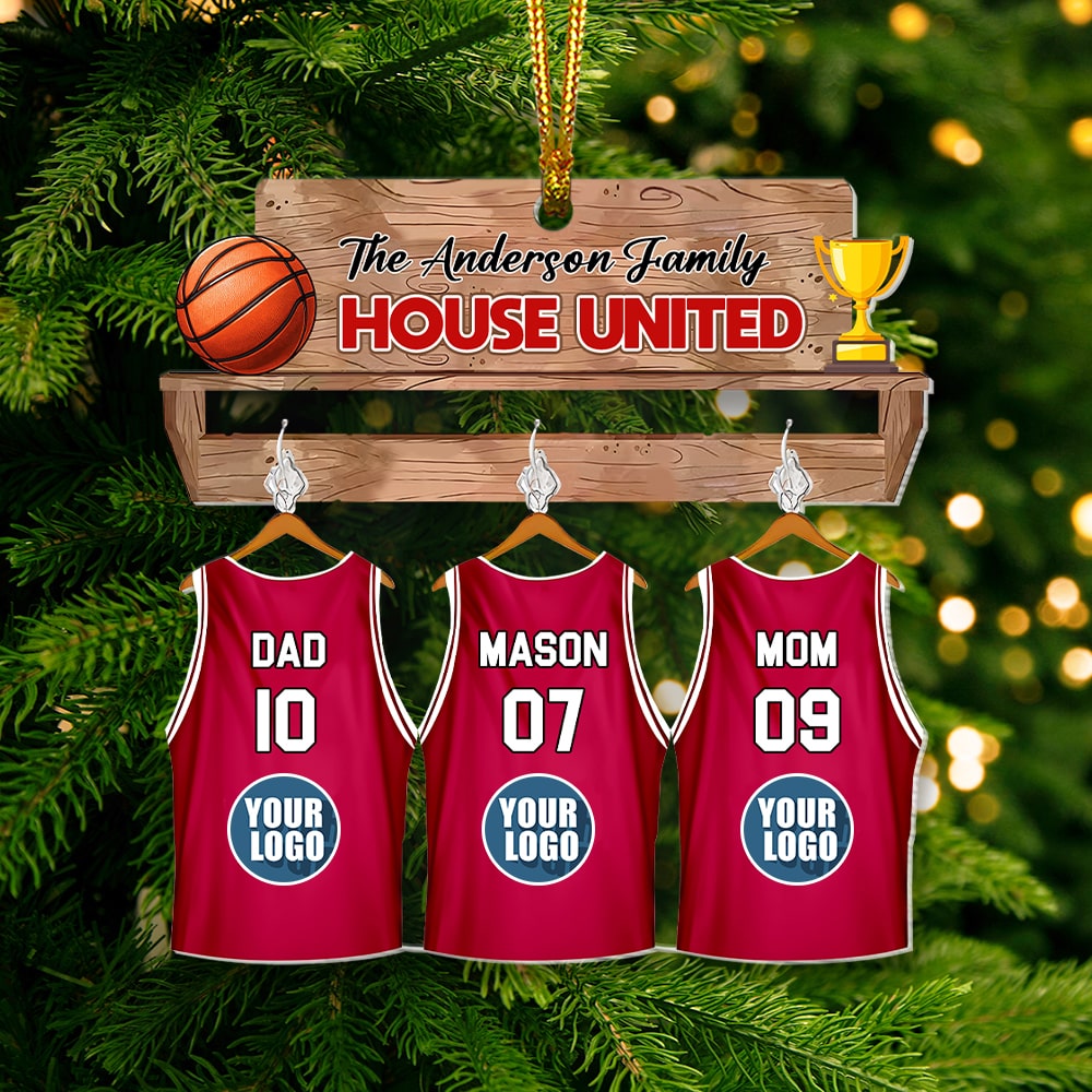 Personalized Gifts For Basketball-Loving Family Christmas Ornament - Xmas Ornament Gift Personalized Gifts For Basketball-Loving Family Christmas Ornament - Xmas Ornament Gift