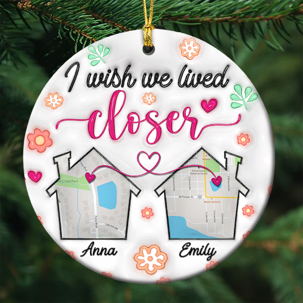 Personalized Gifts For Besties Christmas Ornament - Christmas Ornament Gift Idea Personalized Gifts For Besties Christmas Ornament - Christmas Ornament Gift Idea