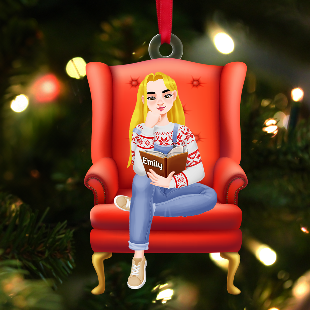 Personalized Gifts For Book Lover Christmas Ornament - Family Christmas Ornament Gift Personalized Gifts For Book Lover Christmas Ornament - Family Christmas Ornament Gift