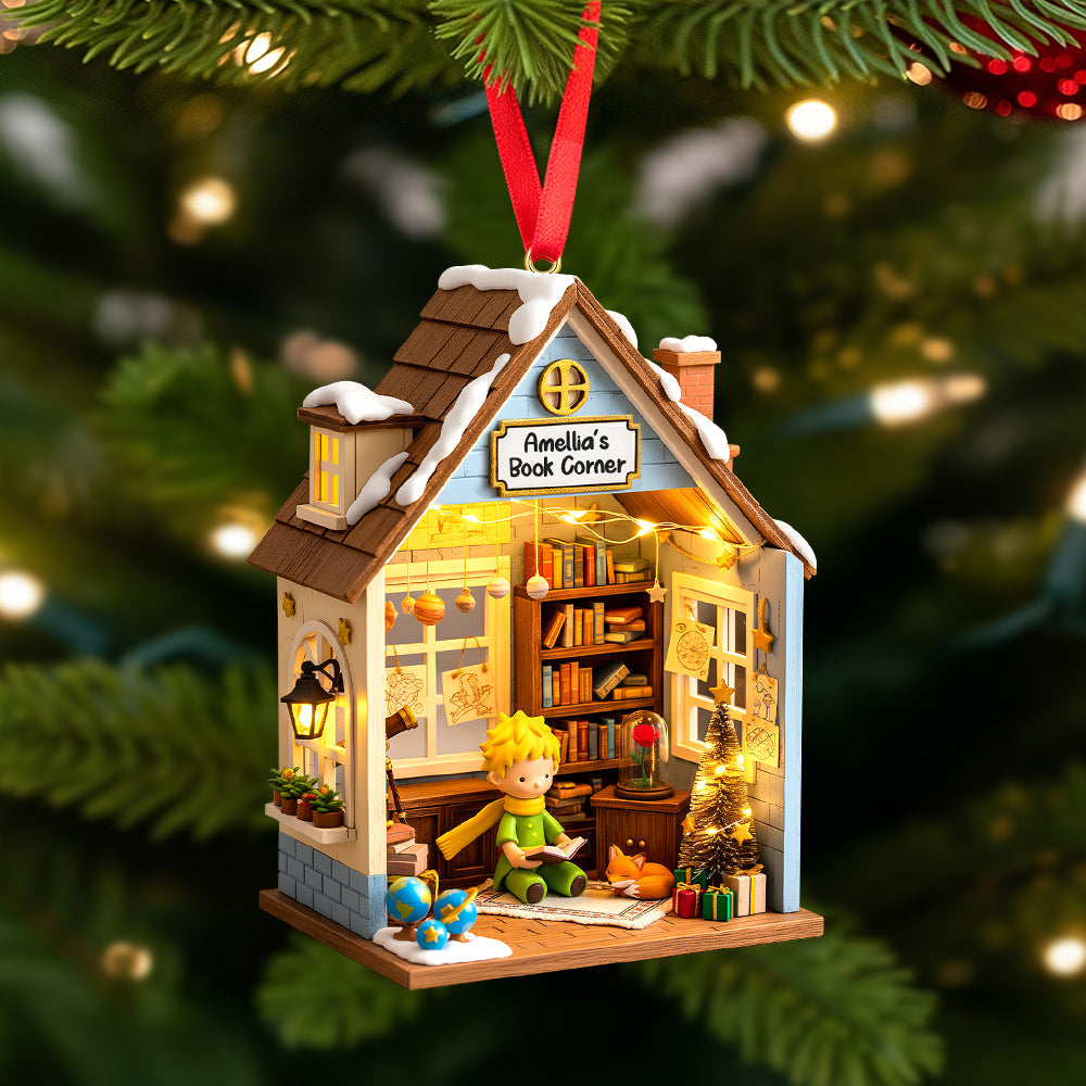 Personalized Gifts For Book Lovers Christmas Ornament - Family Christmas Ornament Gift (2)