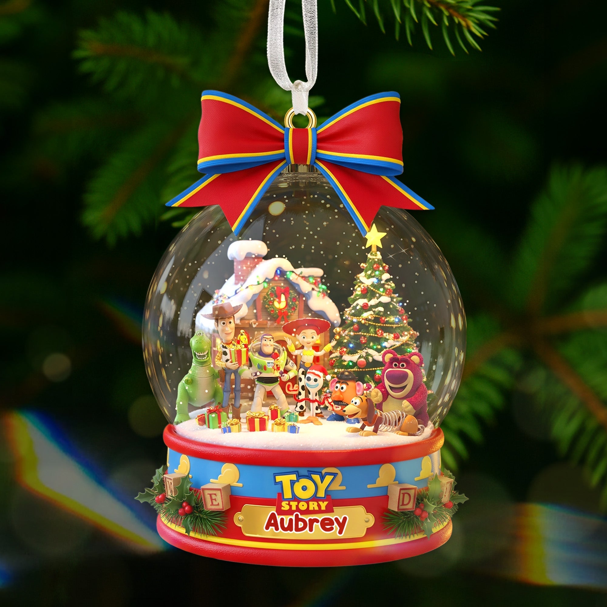 Personalized Gifts For Cartoon Lovers Christmas Ornament - Family Christmas Ornament Gift