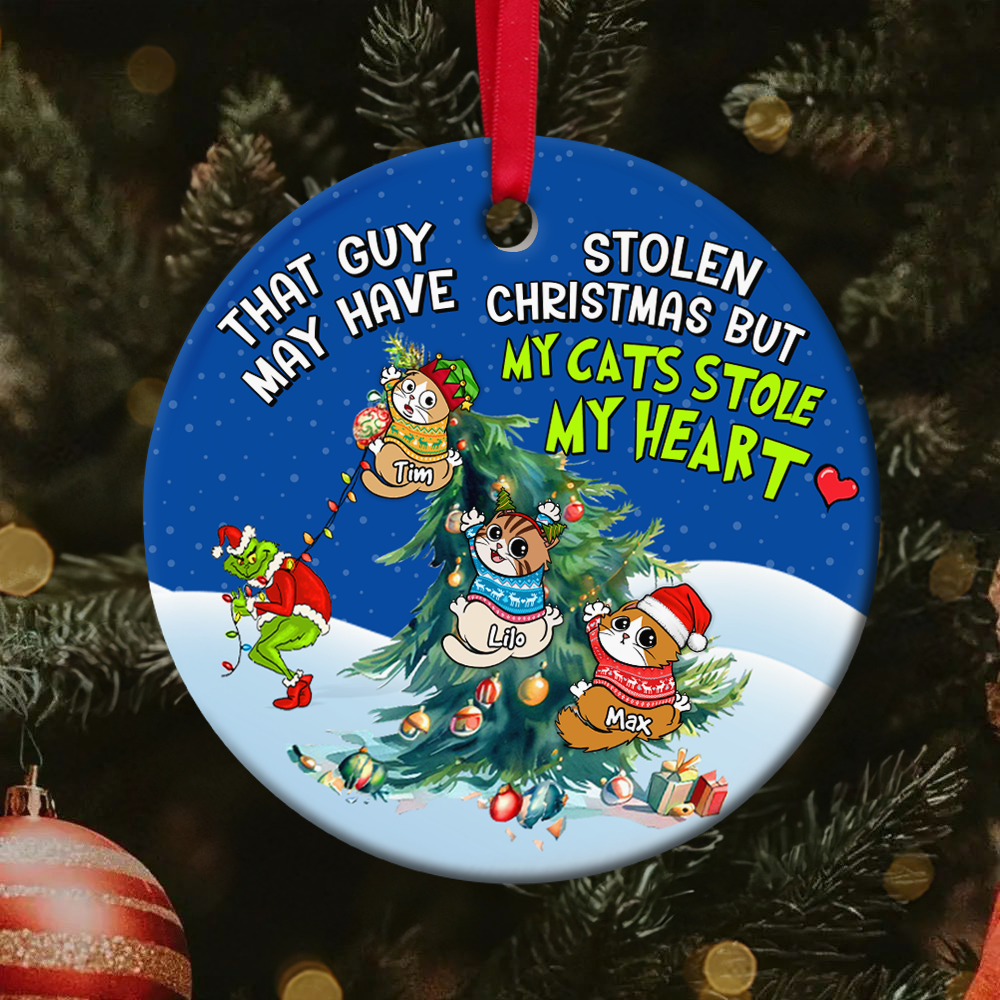 Personalized Gifts For Cat Lover Christmas Ornament - Xmas Home Decoration Gift