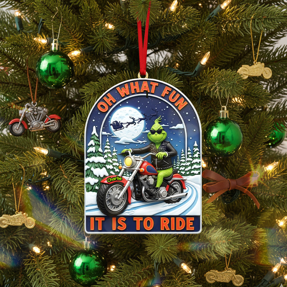 Personalized Gifts For Christmas Acrylic Ornament - Christmas Ornament Gift Idea