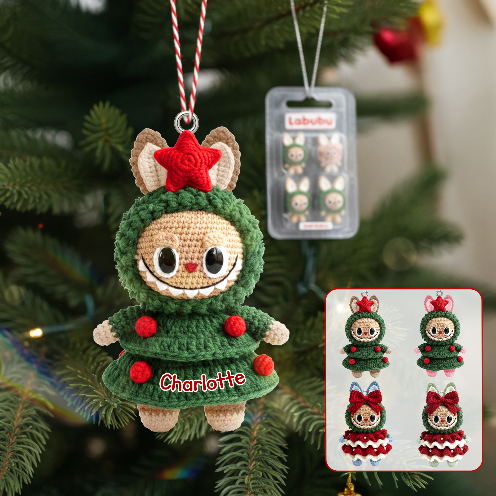 Personalized Gifts For Christmas, Christmas Tree Acrylic Ornament - Xmas Home Decoration Gift