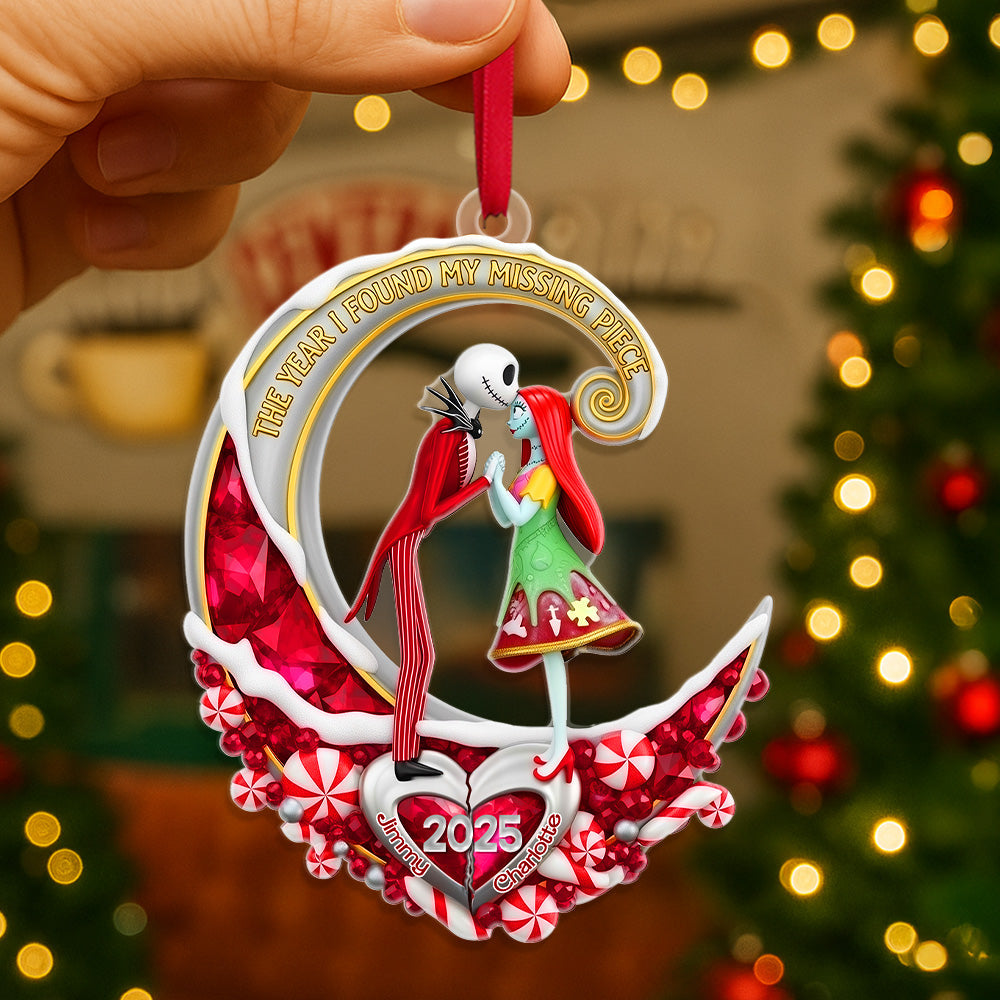 Personalized Gifts For Christmas, couple acrylic ornament - Xmas Home Decoration Gift (2)