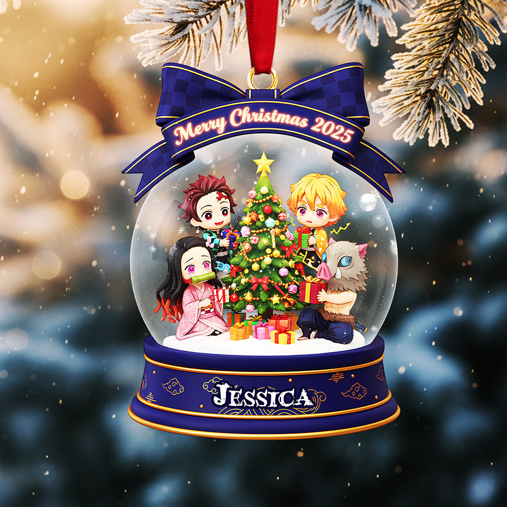 Personalized Gifts For Christmas, Darkness Hunter Custom Shape Acrylic Ornament - Xmas Home Decoration Gift Personalized Gifts For Christmas, Darkness Hunter Custom Shape Acrylic Ornament - Xmas Home Decoration Gift