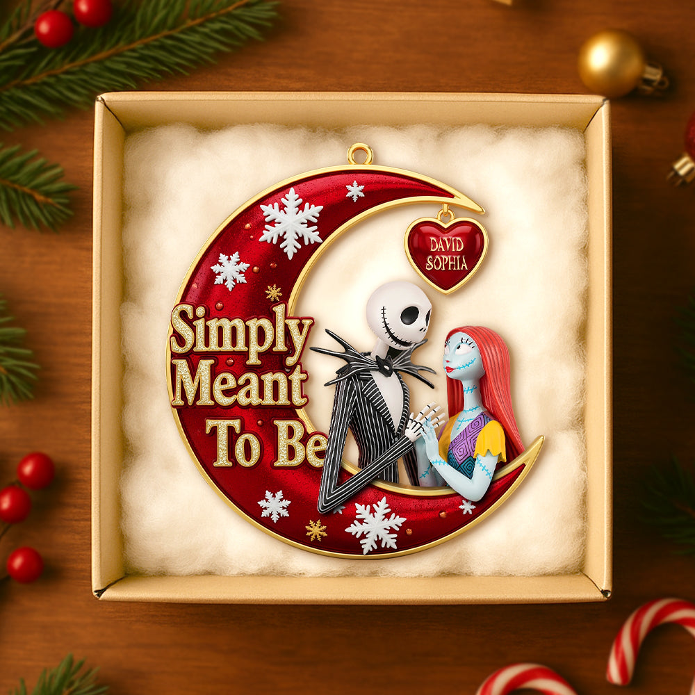 Personalized Gifts For Couple Christmas Acrylic Ornament - Festive Holiday Keepsake Gift