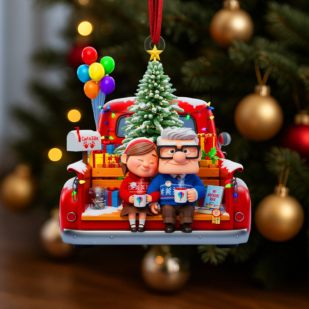 Personalized Gifts For Couple Christmas Ornament - Cute Christmas Tree Gift Idea (2)