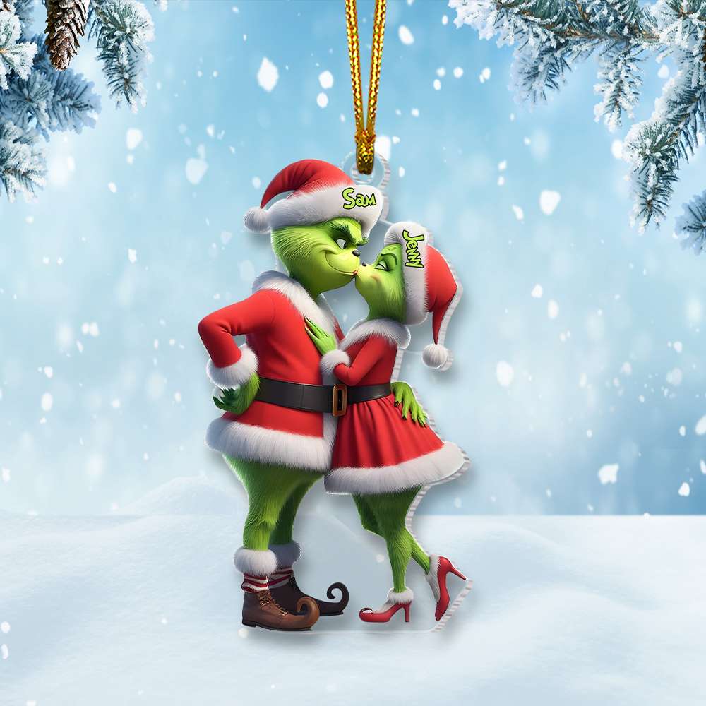 Personalized Gifts For Couple Christmas Ornament - Family Christmas Ornament Gift