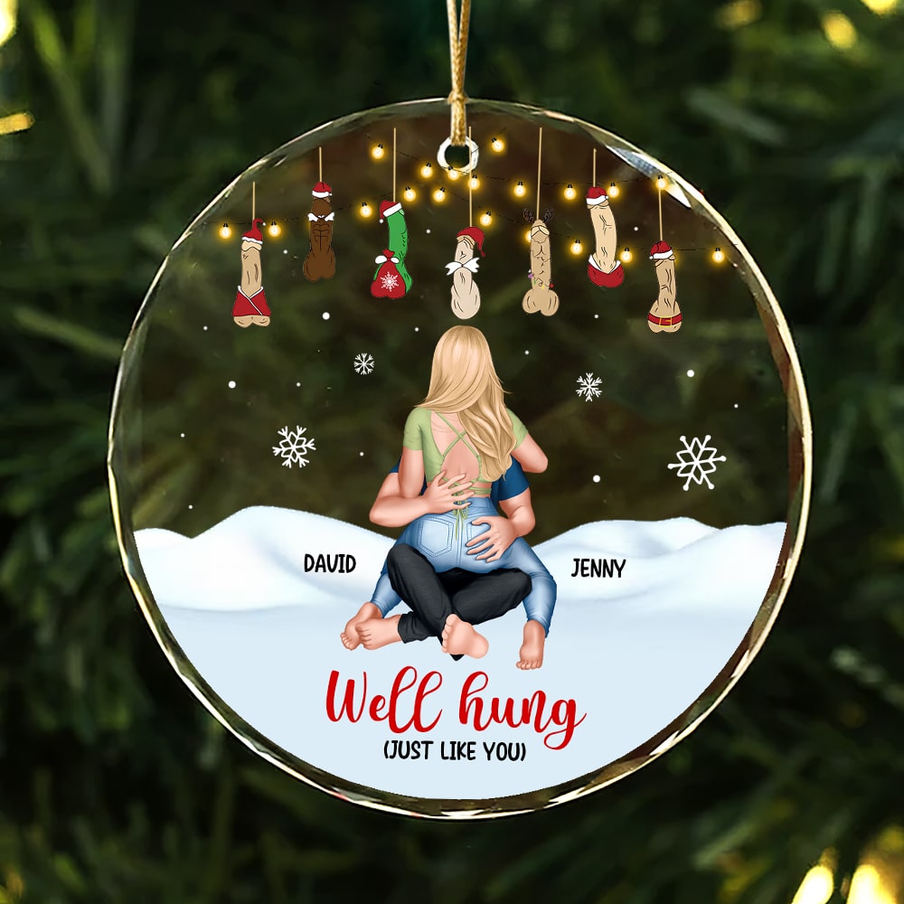 Personalized Gifts For Couple Christmas Ornament - Festive Holiday Keepsake Gift (2)